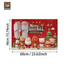1 bộ/1 cái/2 cái Thảm cửa chống trượt họa tiết chủ đề Giáng sinh, Thảm cửa chống trượt sợi siêu bền, Thích hợp trang trí tiệc ngày lễ, nhà bếp, phòng tắm, phòng ăn, phòng ngủ, có thể làm quà tặng Giáng sinh - Nhiều màu - Xem 17