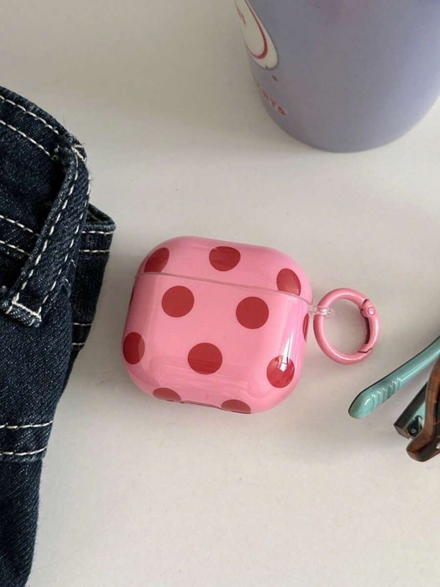 Minimalist Polka Dot Pro 2 Case, Soft Silicone Protective Cover Compatible With Apple Pro 3/4, Cute Niche Design - Multicolor - View 1