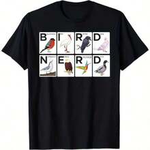 Camiseta de Birder - Negro - Ver 1