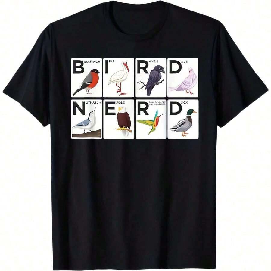 Camiseta de Birder - Negro - Ver 1