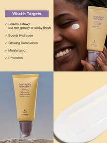 Haruharu Wonder Black Rice Moisturizing Airyfit Daily Sunscreen - Velvet Surface, Moisturizing, Korean Skincare, Vegan, Clean Beauty - Sunscreen - View 5