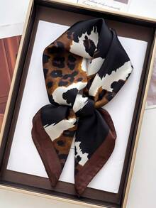 Caramel Chocolate Leopard Print