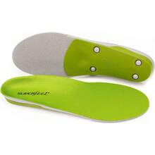 Superfeet All-Purpose Support High Arch Insoles (Green) - Professional Grade -Size C  Men 5.5-7 / Women 6.5-8 - Nam 5,5-7 / Nữ 6,5-8 - Xem 4