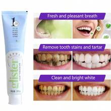 Pasta de dientes de té blanco y menta, limpieza profunda y suave, elimina manchas y blanquea los dientes, mejora el mal aliento para una frescura duradera