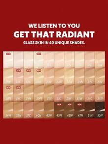 TIRTIR MASK FIT 红色气垫粉底液 21W 自然象牙色，轻盈遮瑕，哑光妆效，透气保湿，微薄保湿，持久持妆，无油祛痘配方，保湿磁吸层，真空清新芯，磁吸旅行迷你装，韩国彩妆，18克/0.63盎司 - 21W NATURAL IVORY - 查看 5