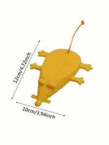 1 Stück mausförmiger Silikon Baby Türstopper, Kindersicherheits Türstopper Kissen - süßer Cartoon Gummi Türstopper mit rutschfestem Design, verhindert Fingerklemmen, Wohnaccessoire