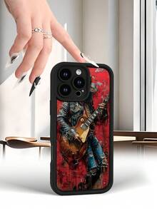 Selected SimplicityGuitar Art Phone Case-High end | Elegant | Yellow resistant and wear-resistant | Scratch resistant and drop resistant | Wholesale of phone cases - UV printing for  17/1 - Negro - Ver 9