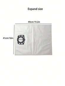 1/2/5/10pcs Karcher Wd4 Vacuum Cleaner Dust Bags Filter Bags Sweeper Accessories,Tool Accessories,Vacuum Cleaner Dust Bags Compatible With Karcher Karcher Wd4 Vacuum Cleaner Dust Bags Filter Bags - Anti-Tear, Tool Accessories.