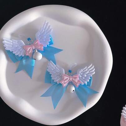 蝴蝶结铃铛乳环爱心翅膀可爱装扮调教刺激男女成人用品情趣内衣配饰