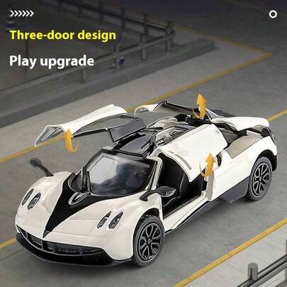 Bộ quà tặng mô hình xe đua đồ chơi bằng hợp kim tỷ lệ 1:43, thích hợp cho bé trai, bé gái, đồ sưu tầm, sinh nhật, ngày lễ, Halloween, Giáng sinh, quà tặng