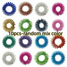 5/10/30PCS Spiky Sensory Rings, 10 Pack, Colorful Stress Relief Fidget Sensory Toys, Fidget Rings, Fidget Ring For Anxiety, Stress Relief Rings, Massager For Fidget ADHD Autism, Sensory Ring