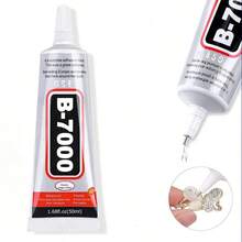 50/110ml B7000 Rhinestone Craft Adhesive, 50ml/110ml Super Glue - Strong Welding Multi-Purpose Adhesive, Used To Repair Ceramic Repair Adhesives, Porcelain, Metals, Plastics, Wood Adhesives And Wooden Furniture; Suitable For Fake Nails, Soft Nail Tip Gels, DIY Hand-Adhesive Jewelry And Fabric Mobile Phone Repair, Crystal Gems School Supplies,Back To School