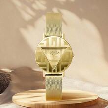 Guess ساعة نسائية كوارتز من GUESS، حالة من الفولاذ المقاوم للصدأ، مناسبة للمناسبات التجارية، هدايا عيد الميلاد، GW0512L2 / GW0512L4 / GW0527L2