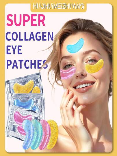 20pcs(10Pairs) Eye Gels - Pads Under Eye Patches For Puffy Eyes And Dark Circles With Collagen & Hyaluronic Acid,Smooth Fine Lines Gel Eye Mask Gift For Women,Both Men And Women Can Use (10 Pairs),Under Eye Collagen Patches Eye Masks,Anti Wrinkle, Moisturizing Improves,Halloween Gifts,Christmas Gifts, Travel Essentials, Birthday Gifts, Skin Treatment Pads