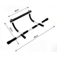 1pc Multifunctional Pull-Up Trainer, No Drilling Required, Lightweight, Strong Load-Bearing Capacity, Used To Enhance Upper Body Strength, Suitable For Home Doorframes And Gyms.