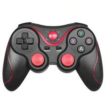 El mango de juego Bluetooth inalámbrico está conectado directamente al sistema iOS android. La batería tiene una larga vida útil y es adecuada para computadoras móviles - Negro - Ver 2