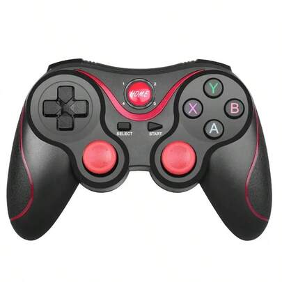 El mango de juego Bluetooth inalámbrico está conectado directamente al sistema iOS android. La batería tiene una larga vida útil y es adecuada para computadoras móviles