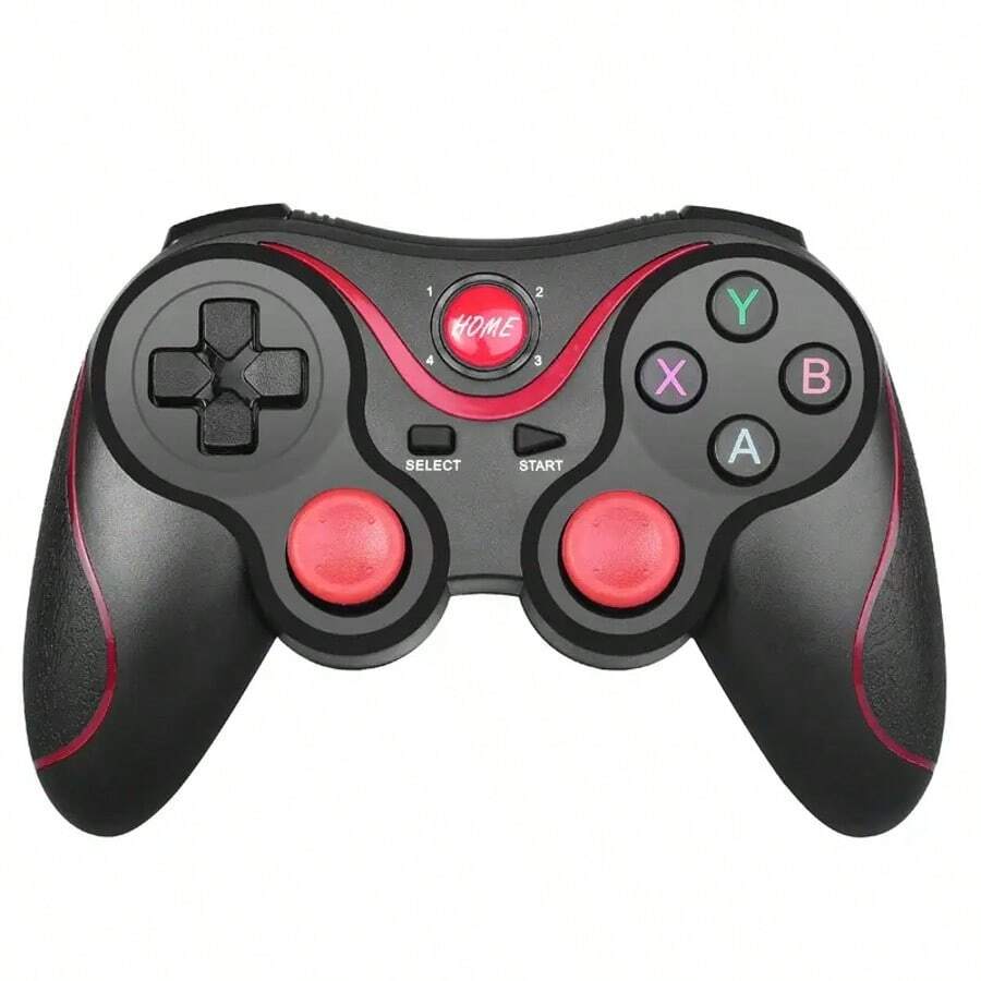 El mango de juego Bluetooth inalámbrico está conectado directamente al sistema iOS android. La batería tiene una larga vida útil y es adecuada para computadoras móviles