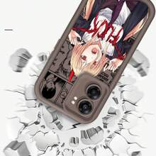 Funda para Apple 15, 14, 13, 12, Pro Max, Mini, 11, XS, X, XR, 8, 7, 6 Plus, diseño de hombre con motosierra, estilo de dibujos animados, cool - JA6002TYB - Ver 7