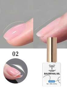 COLOURSMILE 15ml Clear Building Nail Gel Nail Polish For Strengthener Gel Extension Gel Base Coat In A Bottle Soak Off Uv Led Gel Nail Extension - Clear - View 11