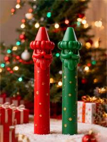 1 件圣诞礼品袋 3D 蜡烛硅胶模具，适用于 DIY 香薰蜡烛、石膏工艺品和树脂艺术 - 柔软且可重复使用，非常适合节日礼物和入口装饰 - 硅胶模具 - 白色 - 查看 7