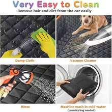 Multi-Functional Pet Car Seat Cover, Suitable For Dogs And Cats, Scratch And Dirt Resistant, Perfect For Pet Travel