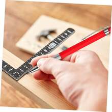 COHEALI Lápiz Mecánico Profesional Para Carpintería Y Dibujo De Ingeniería 2.0 Mm Con Recargas Rojas Y Negras Para Marcado Preciso En Madera Metal Y Plástico - 1 - Ver 4