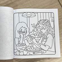 犯罪现场：一本简单可爱的涂色书，线条流畅，适合作为生日派对礼物，也是一种极佳的放松方式，同样适合作为复活节、母亲节、返校礼物，是一款优质的文具用品。 - 犯罪現場 - 查看 6