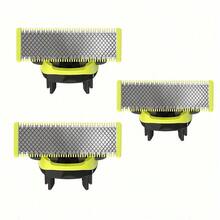1pc/2pcs/3pcs/4pcs,Patent No 015045609-0001 Replaceable Shaving Unit Shaver Head Trimming, Suitable For Philips One Blade Single Blade Shaver Hair Repair Machine For QP2520 QP2530 QP2630 QP2620 Christmas Gift - Green - View 12