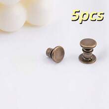 2/4/5/10个装免缝裤边夹，适用于裤子和帽子 - 隐形可调节腰带收紧器，金色/银色/黑色 - 彩色 - 查看 26