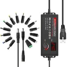 Adapter 4V - 24V 2A 48W Switching Power Supply 4V 5V 6V 9V 12V 15V 18V 19V 20V 24V 1A 1.5A 2 Amps Adjustable Alternating Current/Direct Current Converter Transformer With 14 Tips & Polarity Converter - US B Type Plug(110-127V) - View 2