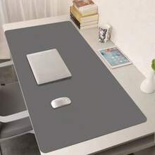 1 peça de protetor de mesa com proteção para os olhos. Pode ser usado como um protetor de escritório, mouse pad grande, protetor de mesa para laptop, bloco de escrita à prova d'água para escritório e casa, e protetor de mesa para alunos do ensino fundamental e médio. É resistente à água, óleo e manchas, resistente ao desgaste e possui um design moderno, tornando-o perfeito para decoração de casa e presentes de Natal.