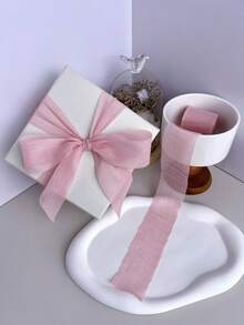 1 Rolle silbrig glänzendes DIY-Band, 4 cm x 4,6 m Blumen-Verpackungsband, Geschenkverpackung für Geburtstage, Geschenkverpackungsband, geeignet für Hochzeitseinladungen, DIY-Basteleien, Schleifen-Herstellung, Hochzeitsdekoration, Brautstrauß, Geschenkverpackung, Weihnachtsgeschenkverpackung, Partydekorationen