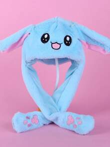 Sanrio Sanrio Cinnamoroll Hat,Cinnamoroll Hat Floppy Ears,Cinnamon Roll Hat,Cinnamoroll Hat Moving Ears,Hello Kitty Hat,Kuromi Hat,Kuromi Beanie,Bunny Hat,Moving Ear Hat