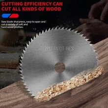 7片装 3英寸（75毫米）切割片、砂轮、羊毛抛光轮、金刚石切割片，适用于木材、金属和角磨机