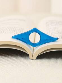 压书器学生亚克力书签单手手指书托学生阅读器手持阅读神器辅助器 - 彩色 - 查看 5