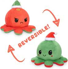 - Reversible Octopus Plushie - - Cute Sensory Fidget Animals That Show Your Mood BRQ1 - Hư hỏng + Dễ thương - Xem 7