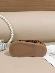 1 双儿童平底鞋，PU 材质，松紧带设计，可爱，适合所有季节