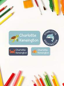 Custom Daycare Labels | Labels | School Supply Stickers | Waterproof Labels | Personalized Name Labels Back To School, Custom Name Labels, Waterproof Name Sticker Label Vinyl, Name Tags School Labels, Daycare Labels, Camp Labels