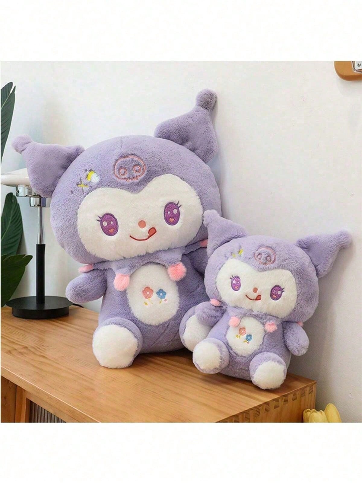 دمية كورومي من Sanrio محشوة باللون البنفسجي – دمية...