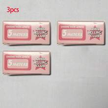 1/3 Roll, Rolling Paper, 44mm Self-Adhesive No-Cut Rolling Paper, 196.85 Inches Long, Smooth Sliding, Smooth Burning, 3 Colors, Bulk For Personal Use And Party, Smoking Accessories, Christmas Gift - Multicolor - View 8