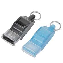 Silbato de alta frecuencia especial para árbitro de competición de baloncesto y fútbol con forma de delfín de plástico ABS de 4 piezas para niños - Multicolor - Ver 6