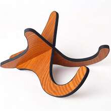 1个木制尤克里里支架，便携式可折叠尤克里里落地支架，兼容小提琴、曼陀林、小型弦乐器，尤克里里配件 - 彩色 - 查看 11