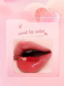 唇彩染色液体唇膏，韩国唇彩保湿自然，多用途唇颊两用色调，不粘杯，轻盈，高色素，持久，色彩鲜艳（6 种颜色） - 1.7g - 查看 6