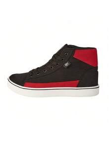 Tenis Casual Para Caballero Estilo 3040  con Suela Antideslizante y Material Transpirable Ideales para Movimiento Activo y Confort Prolongado en Cada Paso - Negro y plata - Ver 2
