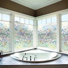 TOPTHEROAD 60x500cm Polarizado Vinilo para Ventana, Pelicula Privacidad Ventanas Película de Vidrio, Adherencia Electrostática, Anti Calor y Adecuado Hogar Oficina (60X500CM) - 60X500CM - Ver 10