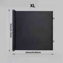 Retractable Pet Door Cat And Dog Safety Fence Puppy Barrier Net Indoor Baby Gate Folding Pet Fence No Drilling Retractable Gates For Kids Or Pets For Doorway Stairs Balcony