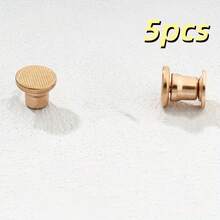 2/4/5/10个装免缝裤边夹，适用于裤子和帽子 - 隐形可调节腰带收紧器，金色/银色/黑色 - 彩色 - 查看 22