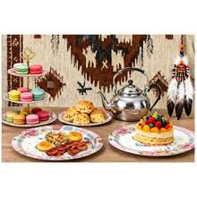 101PCS Pink Princess Birthday Party Decorations, Castle Party Plates And Napkins Party Supplies, Princess Party Ornaments, Crown Castle Paper Plates, Disposable Baby Shower, Girl Birthday Party Decorations - 黃色 - 查看 4