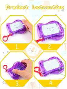 2/6/12 piezas Mini Pizarra Magnética, Libreta de Mochila y Llavero, Pizarra de Dibujo y Escritura Borrable, Regalos Perfectos para Cumpleaños, Fiestas, Día de San Valentín, Regreso a Clases, Halloween [Color y Estilo Aleatorio] [Algunos Accesorios de Colores] - Multicolor - Ver 7